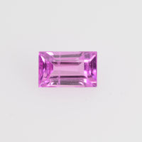 4x2.5-4x3 mm Natural Pink Sapphire Loose Gemstone Baguette Cut