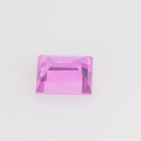 3.6X3.2-3.9-3.4 mm Natural Pink Sapphire Loose Gemstone Baguette Cut