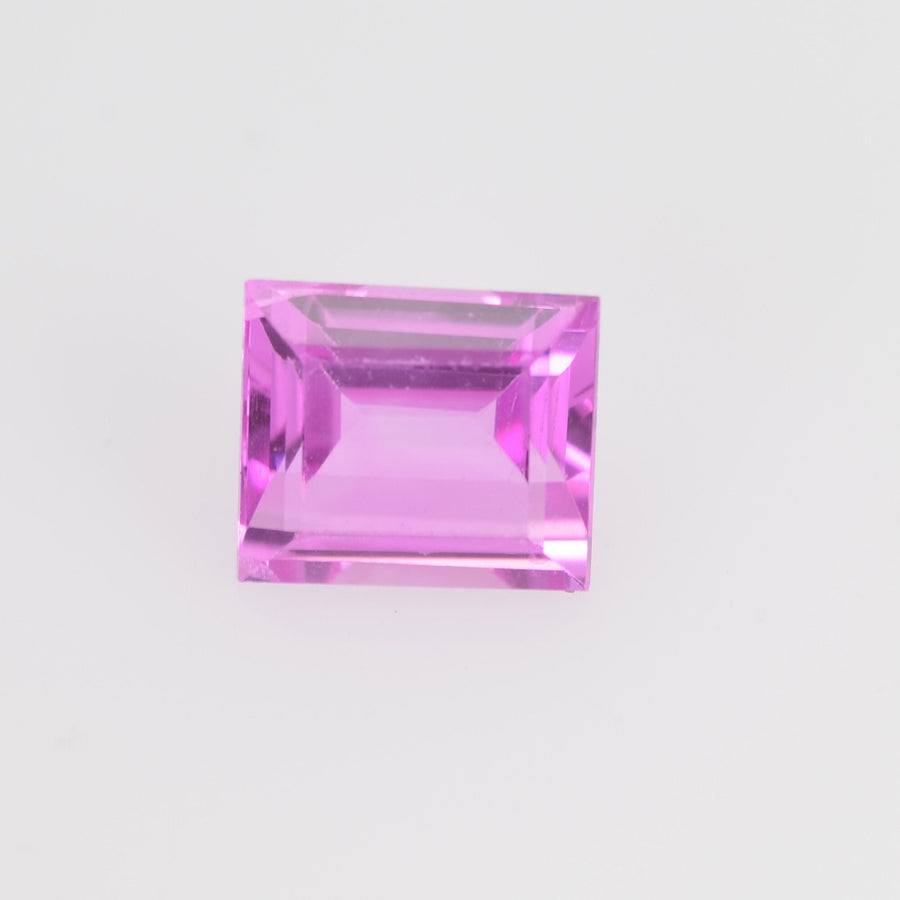 3.6X3.2-3.9-3.4 mm Natural Pink Sapphire Loose Gemstone Baguette Cut