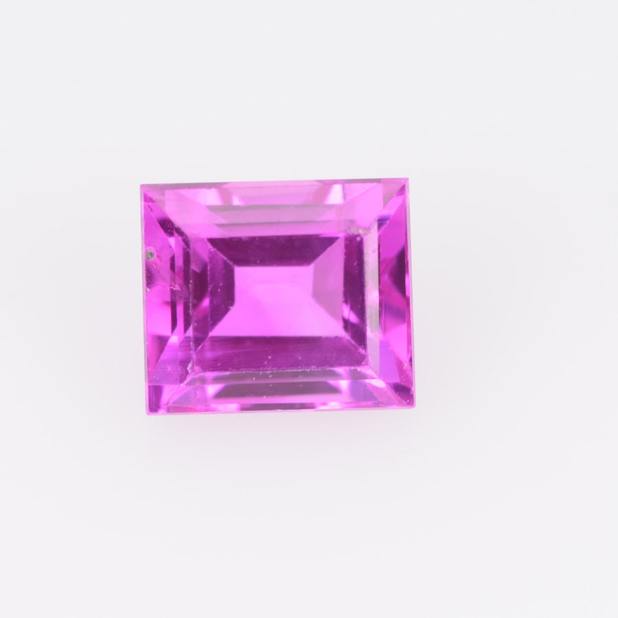 3.7x2.9-4.4-3.9 mm Natural Pink Sapphire Loose Gemstone Baguette Cut