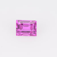 3.7x2.9-4.4-3.9 mm Natural Pink Sapphire Loose Gemstone Baguette Cut