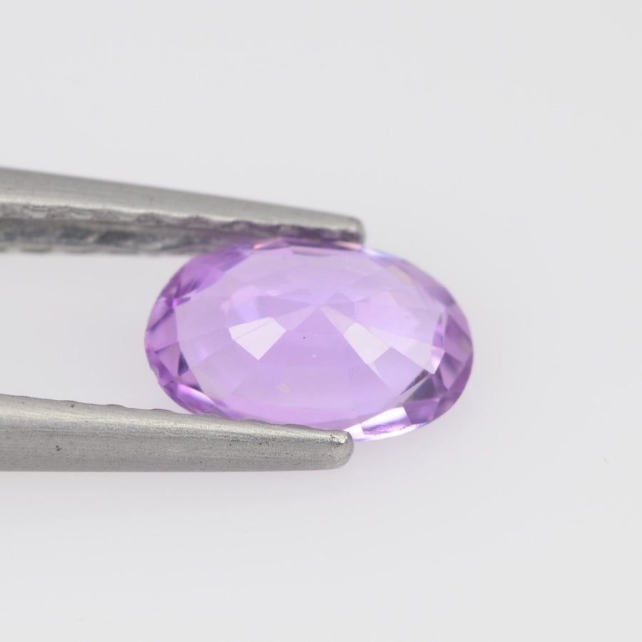 6x4 mm Natural Pink Sapphire Loose Gemstone oval Cut